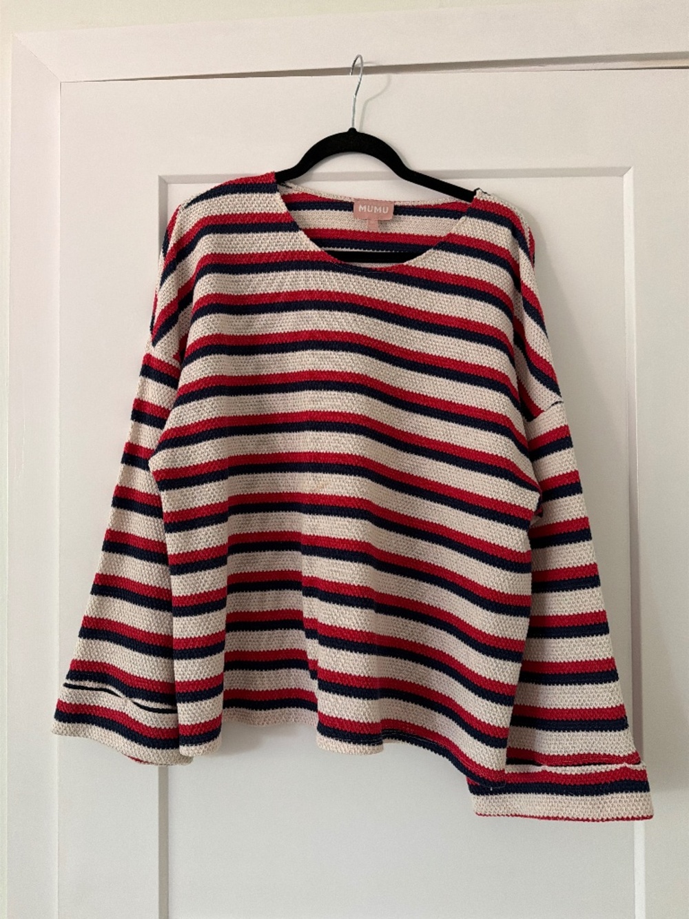 Show Me Your Mumu Red White & Blue Sweater